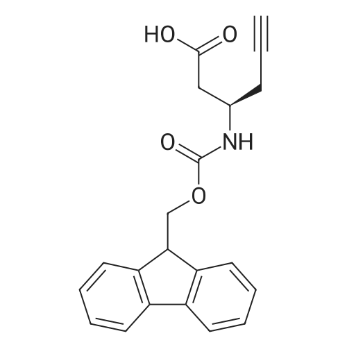 (R)-3-((((9H-Fluoren-9-yl)methoxy)carbonyl)amino)hex-5-ynoic acid