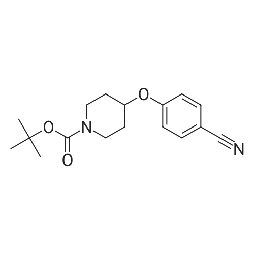 tert-Butyl 4-(4-cyanophenoxy)piperidine-1-carboxylate