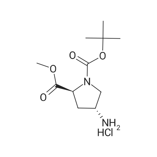 (2S,4R)-1-tert-Butyl 2-methyl 4-aminopyrrolidine-1,2-dicarboxylate hydrochloride