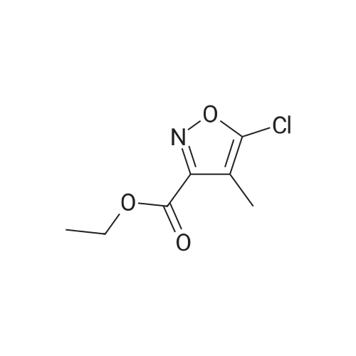 Ethyl 5-chloro-4-methylisoxazole-3-carboxylate