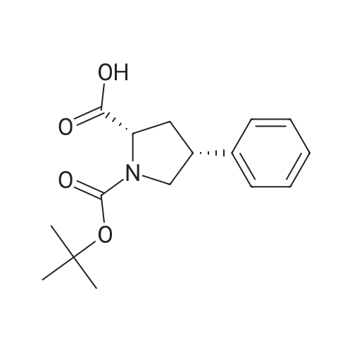 (2S,4R)-1-(tert-Butoxycarbonyl)-4-phenylpyrrolidine-2-carboxylic acid