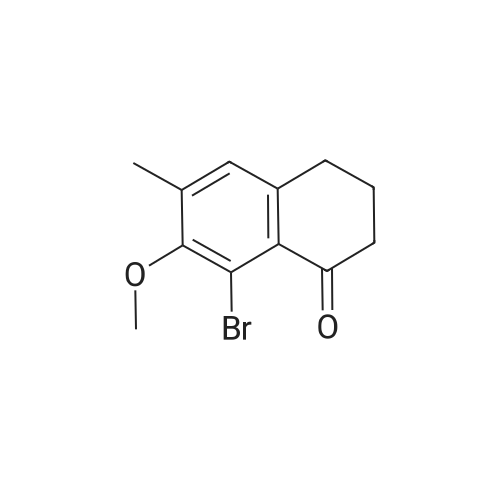 8-Bromo-7-methoxy-6-methyl-3,4-dihydronaphthalen-1(2H)-one