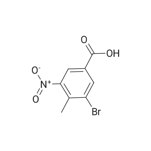 3-Bromo-4-methyl-5-nitrobenzoic acid