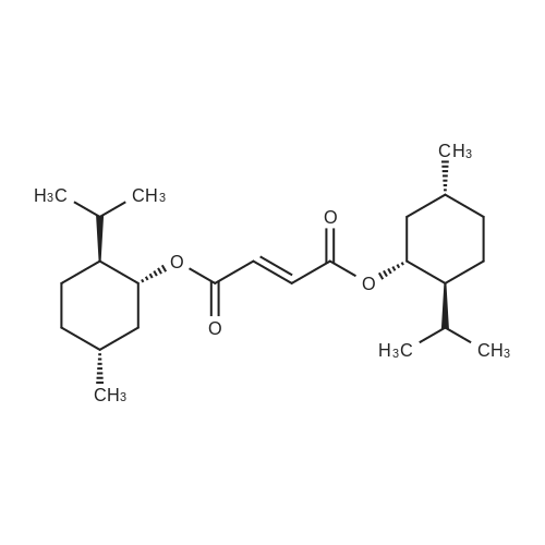 34675-24-6|Bis((1R,2S,5R)-2-isopropyl-5-methylcyclohexyl) fumarate