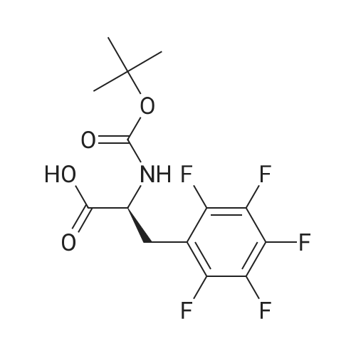 (S)-2-((tert-Butoxycarbonyl)amino)-3-(perfluorophenyl)propanoic acid