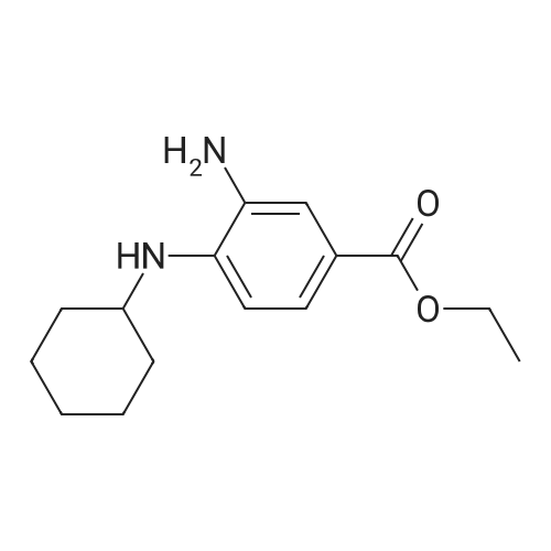 Ethyl 3-amino-4-(cyclohexylamino)benzoate