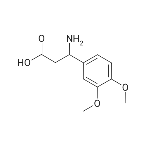 3-Amino-3-(3,4-dimethoxyphenyl)propanoic acid