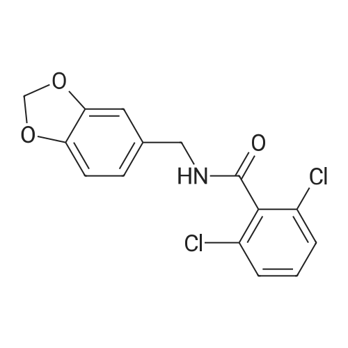 N-(Benzo[d][1,3]dioxol-5-ylmethyl)-2,6-dichlorobenzamide