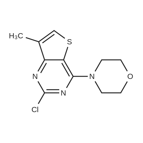 4-(2-Chloro-7-methylthieno[3,2-d]pyrimidin-4-yl)morpholine
