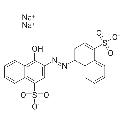 Sodium 4-hydroxy-3-((4-sulfonatonaphthalen-1-yl)diazenyl)naphthalene-1-sulfonate