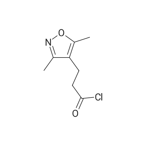 3-(3,5-Dimethylisoxazol-4-yl)propanoyl chloride