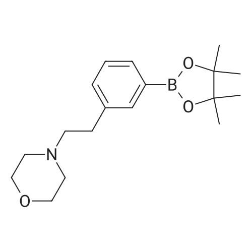 4-(3-(4,4,5,5-Tetramethyl-1,3,2-dioxaborolan-2-yl)phenethyl)morpholine
