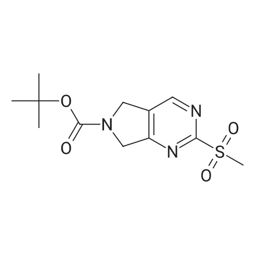 tert-Butyl 2-(methylsulfonyl)-5H-pyrrolo[3,4-d]pyrimidine-6(7H)-carboxylate