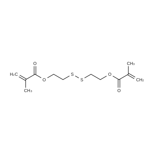 Disulfanediylbis(ethane-2,1-diyl) bis(2-methylacrylate)