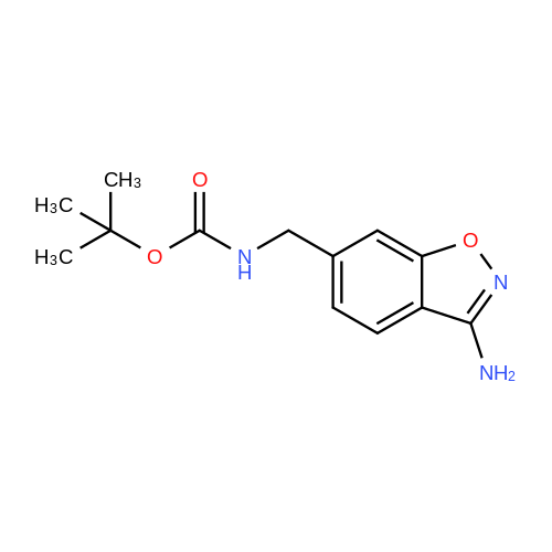 368426-77-1 tert-Butyl ((3-aminobenzo[d]isoxazol-6-yl)methyl)carbamate