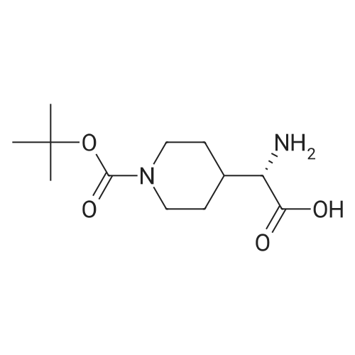 (S)-2-Amino-2-(1-(tert-butoxycarbonyl)piperidin-4-yl)acetic acid