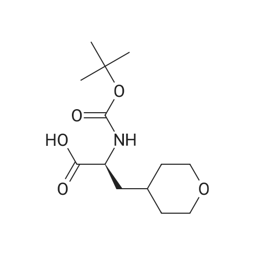 368866-33-5 (S)-2-((tert-Butoxycarbonyl)amino)-3-(tetrahydro-2H-pyran-4-yl)propanoic acid
