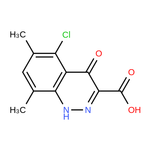 36991-63-6  5-Chloro-6,8-dimethyl-4-oxo-1,4-dihydrocinnoline-3-carboxylic acid