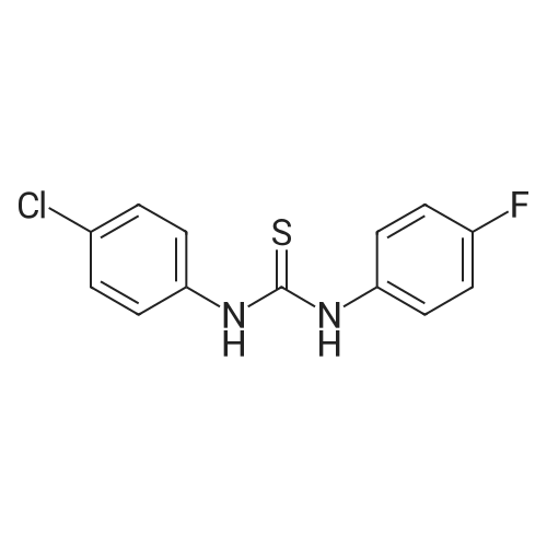 1-(4-Chlorophenyl)-3-(4-fluorophenyl)thiourea