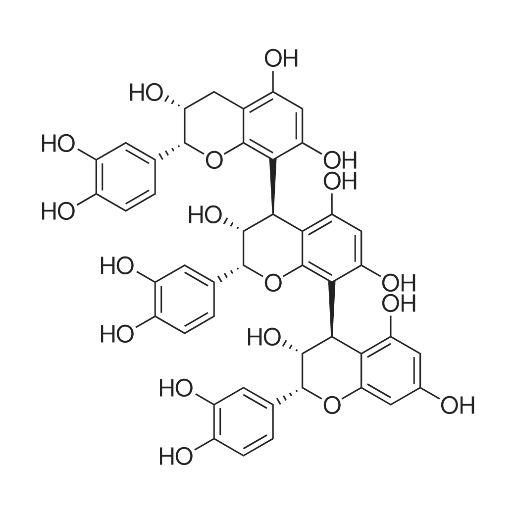 (2R,2'R,2''R,3R,3'R,3''R,4R,4'S)-2,2',2''-Tris(3,4-dihydroxyphenyl)-[4,8':4',8''-terchroman]-3,3',3'