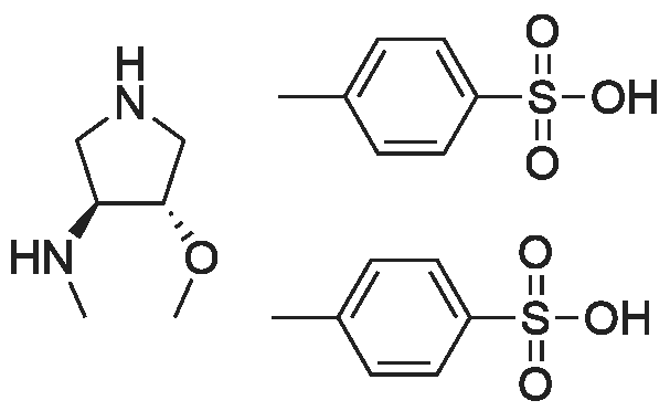 372482-03-6 (3S,4S)-4-Methoxy-N-methylpyrrolidin-3-amine bis(4-methylbenzenesulfonate)