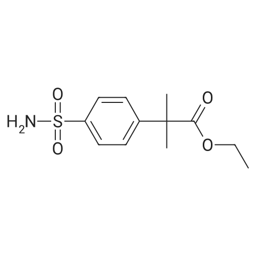 Ethyl 2-methyl-2-(4-sulfamoylphenyl)propanoate