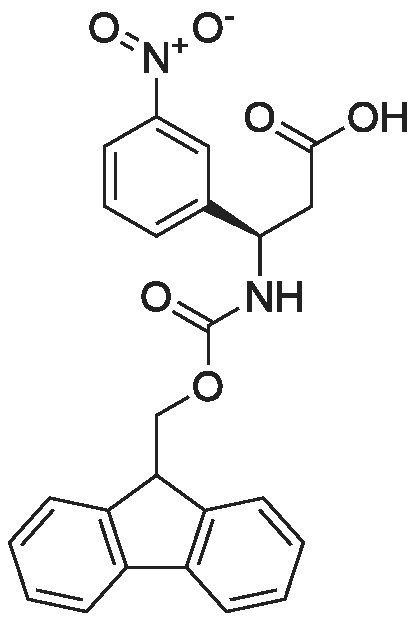 (R)-3-((((9H-Fluoren-9-yl)methoxy)carbonyl)amino)-3-(3-nitrophenyl)propanoic acid
