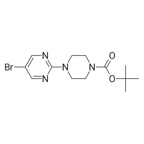 tert-Butyl 4-(5-bromopyrimidin-2-yl)piperazine-1-carboxylate