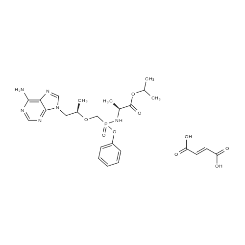 (S)-Isopropyl 2-(((S)-((((R)-1-(6-amino-9H-purin-9-yl)propan-2-yl)oxy)methyl)(phenoxy)phosphoryl)ami