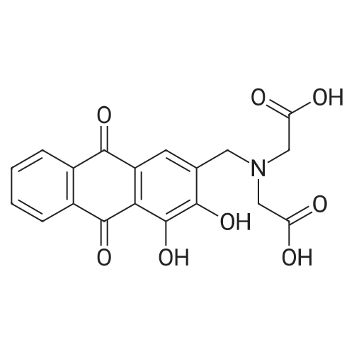 2,2'-(((3,4-Dihydroxy-9,10-dioxo-9,10-dihydroanthracen-2-yl)methyl)azanediyl)diacetic acid