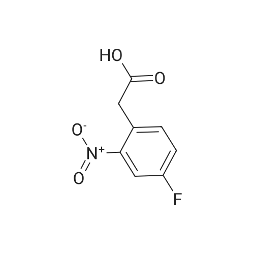 2-(4-Fluoro-2-nitrophenyl)acetic acid
