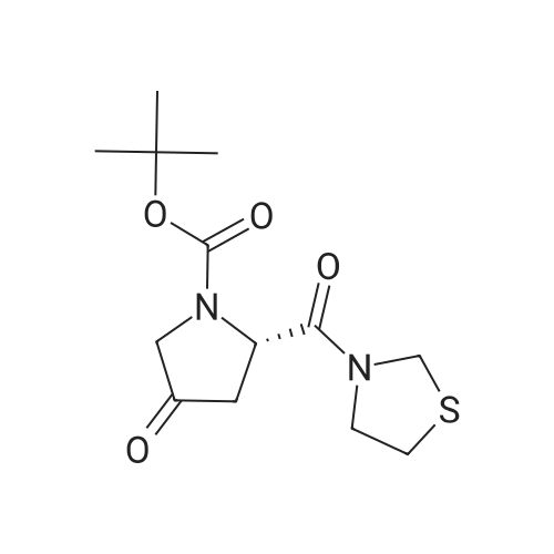 (S)-tert-Butyl 4-oxo-2-(thiazolidine-3-carbonyl)pyrrolidine-1-carboxylate