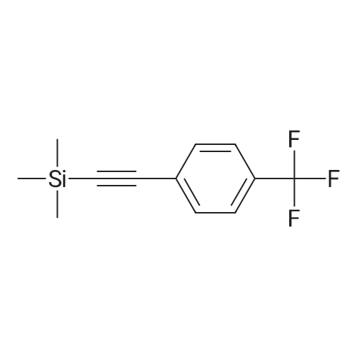 Trimethyl((4-(trifluoromethyl)phenyl)ethynyl)silane