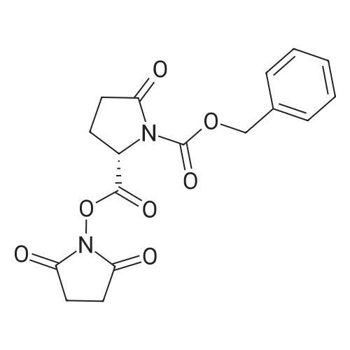 (S)-1-Benzyl 2-(2,5-dioxopyrrolidin-1-yl) 5-oxopyrrolidine-1,2-dicarboxylate