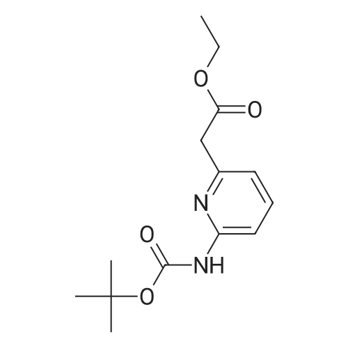 Ethyl 2-(6-((tert-butoxycarbonyl)amino)pyridin-2-yl)acetate