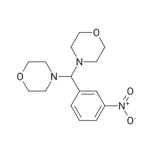 40891-03-0 4,4'-((3-Nitrophenyl)methylene)dimorpholine