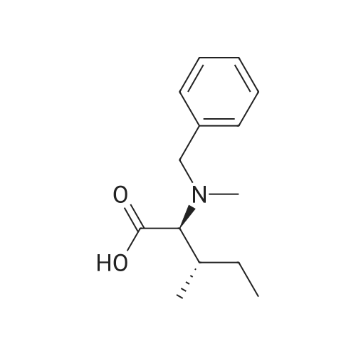 (2S,3S)-2-(Benzyl(methyl)amino)-3-methylpentanoic acid