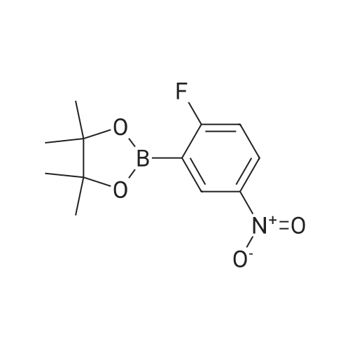2-(2-Fluoro-5-nitrophenyl)-4,4,5,5-tetramethyl-1,3,2-dioxaborolane