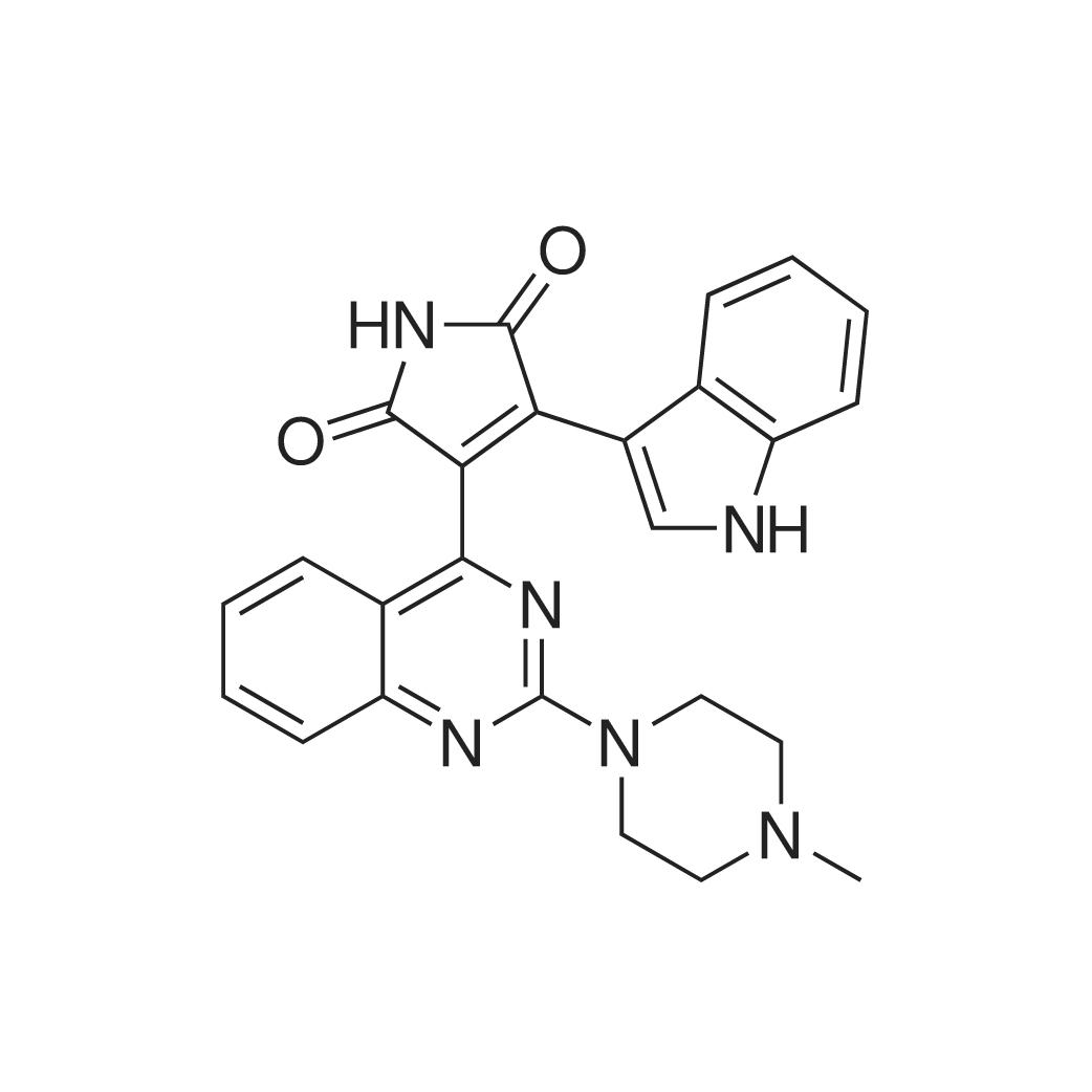 3-(1H-Indol-3-yl)-4-(2-(4-methylpiperazin-1-yl)quinazolin-4-yl)-1H-pyrrole-2,5-dione