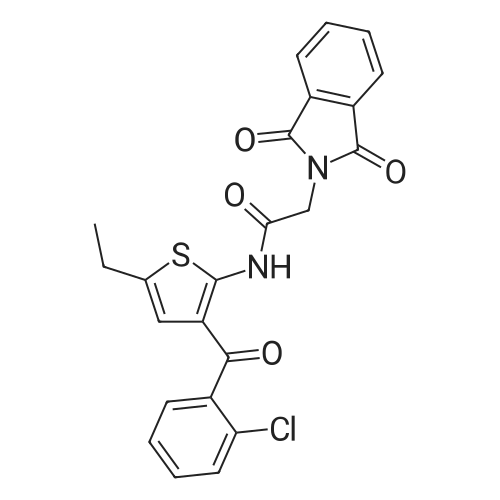N-(3-(2-Chlorobenzoyl)-5-ethylthiophen-2-yl)-2-(1,3-dioxoisoindolin-2-yl)acetamide