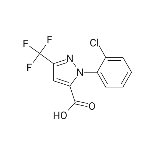 1-(2-Chlorophenyl)-3-(trifluoromethyl)-1H-pyrazole-5-carboxylic acid