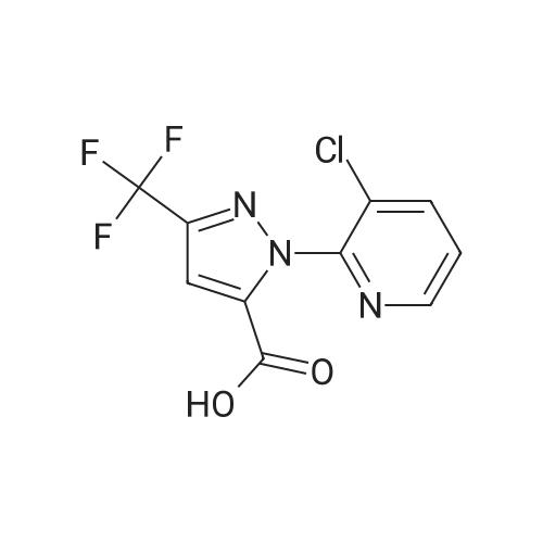 1-(3-Chloropyridin-2-yl)-3-(trifluoromethyl)-1H-pyrazole-5-carboxylic acid