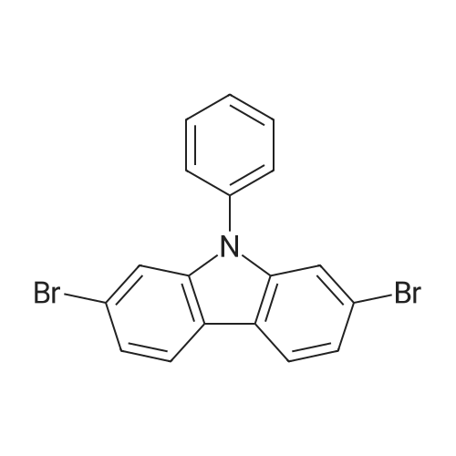 444796-09-2 2,7-Dibromo-9-phenyl-9H-carbazole