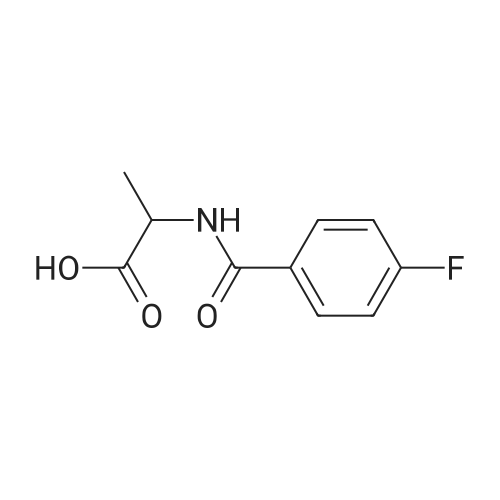 2-(4-Fluorobenzamido)propanoic acid