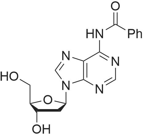 N-(9-((2R,4S,5R)-4-Hydroxy-5-(hydroxymethyl)tetrahydrofuran-2-yl)-9H-purin-6-yl)benzamide