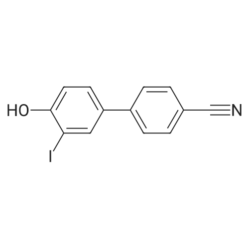 4'-Hydroxy-3'-iodo-[1,1'-biphenyl]-4-carbonitrile