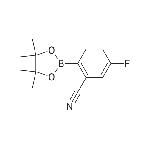 2-Cyano-4-fluorophenylboronic Acid Pinacol Ester