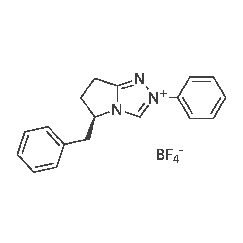 (R)-5-Benzyl-2-phenyl-6,7-dihydro-5H-pyrrolo[2,1-c][1,2,4]triazol-2-ium tetrafluoroborate