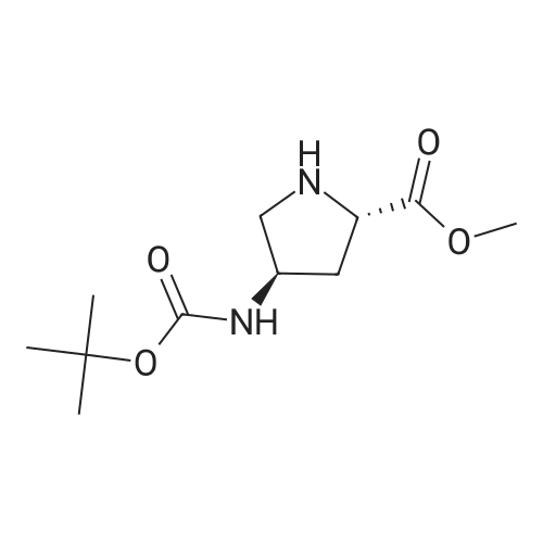 (2S,4R)-Methyl 4-(tert-butoxycarbonylamino)pyrrolidine-2-carboxylate