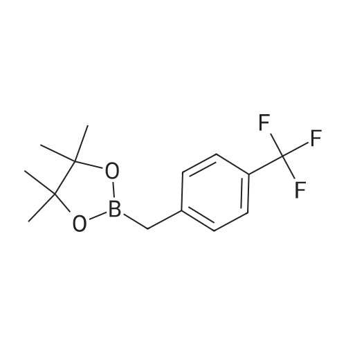 4,4,5,5-Tetramethyl-2-(4-(trifluoromethyl)benzyl)-1,3,2-dioxaborolane
